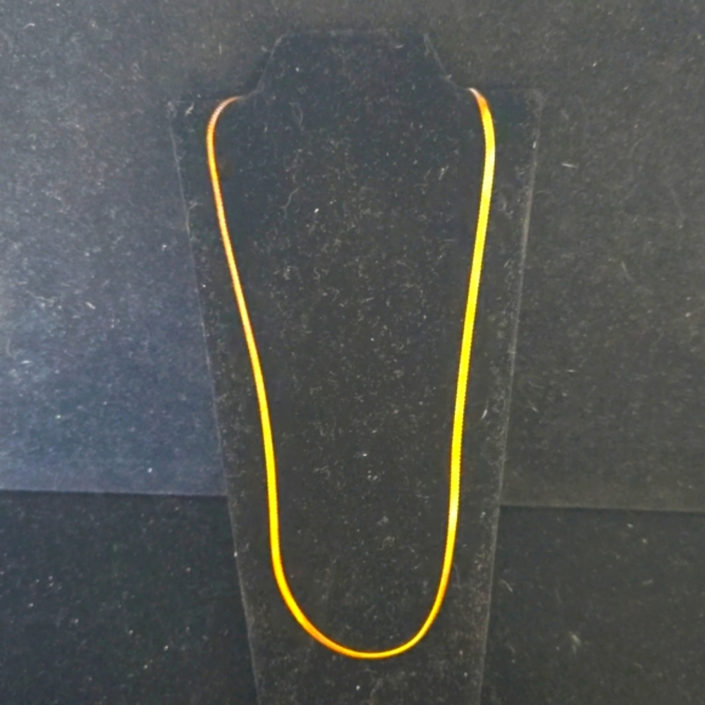 18k Gold plated necklace